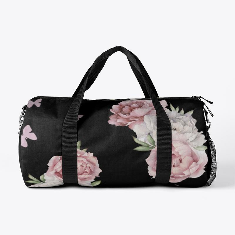 Floral Duffle Bag